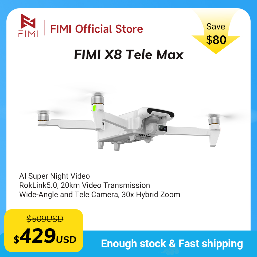 Drone Thermal Imaging - Nuevo Dron FIMI X8 Tele Max