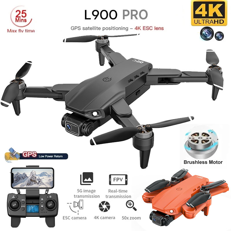 Drone Multispectral - L900 Pro GPS Drone 4K profesional