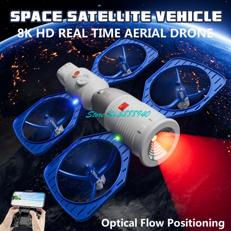 Drone 3D Modeling - Dron RC 8K con Doble Cámara,