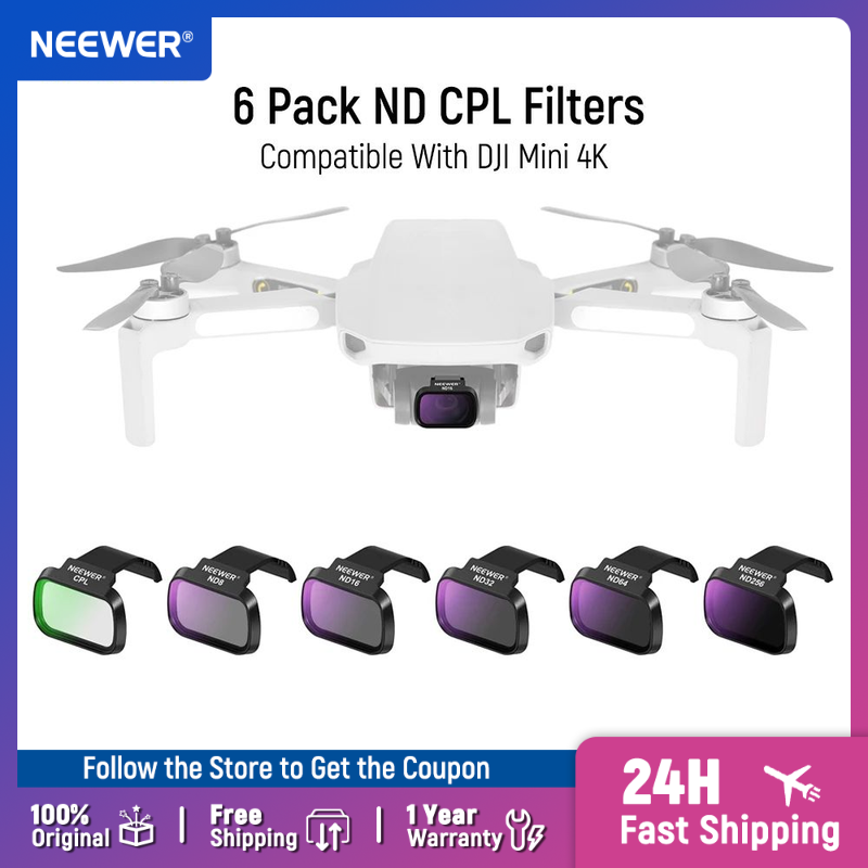 Drone Ndvi - NEEWER Paquete de 6 filtros ND