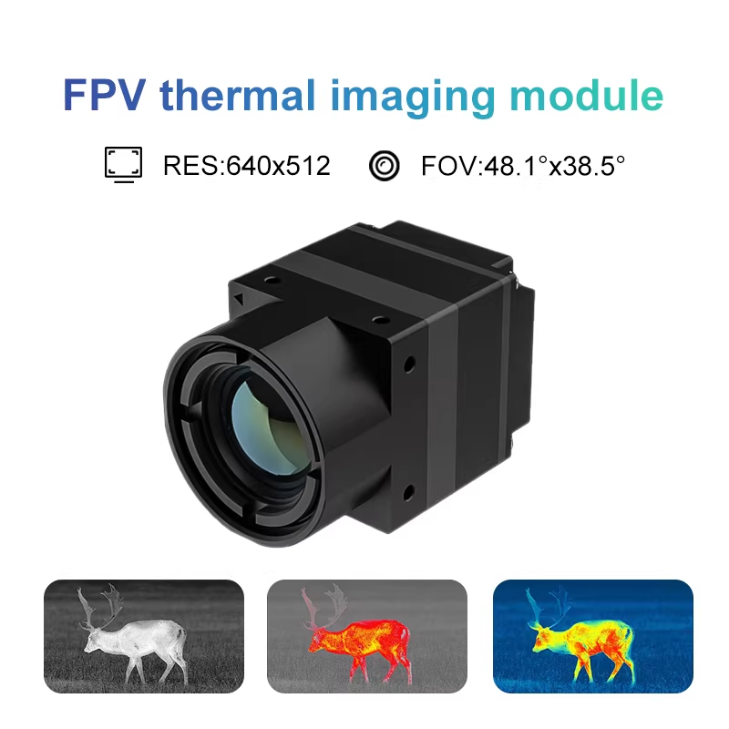 Drone Thermal Imaging - Cámara Térmica FPV con Interfaz CVBS