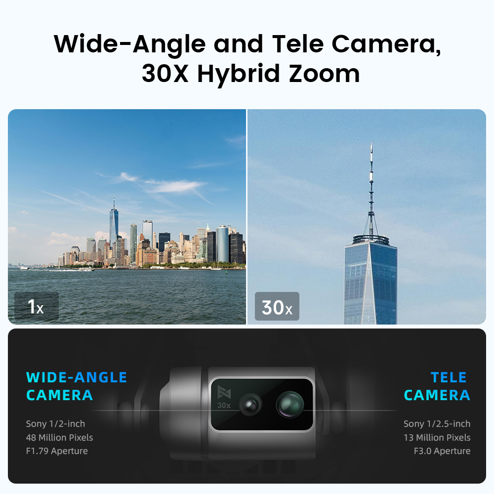 Nuevo Dron FIMI X8 Tele Max co - Drone Thermal Imaging reseña y precio