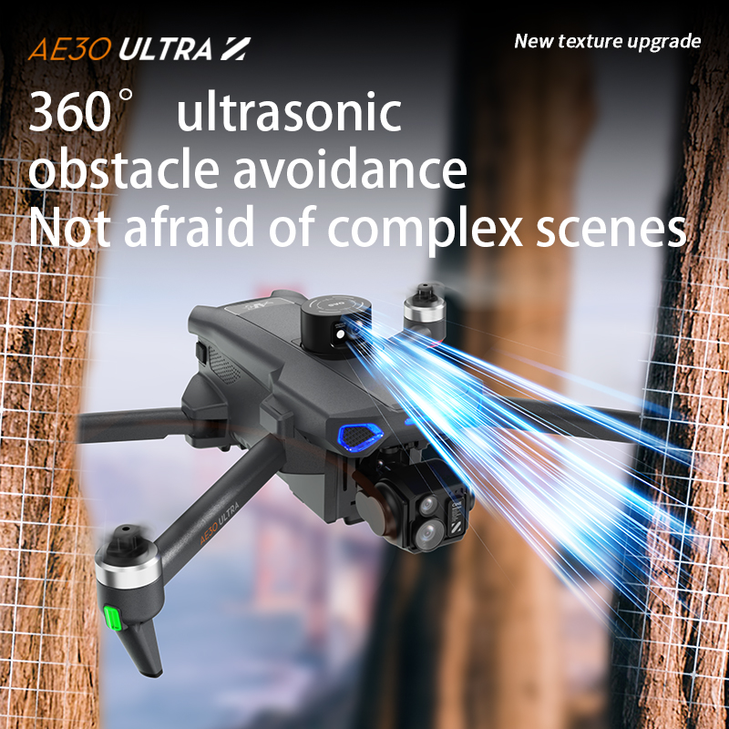 Dron RC AE30 GPS 2026 con Cáma - Drone Multispectral reseña y precio