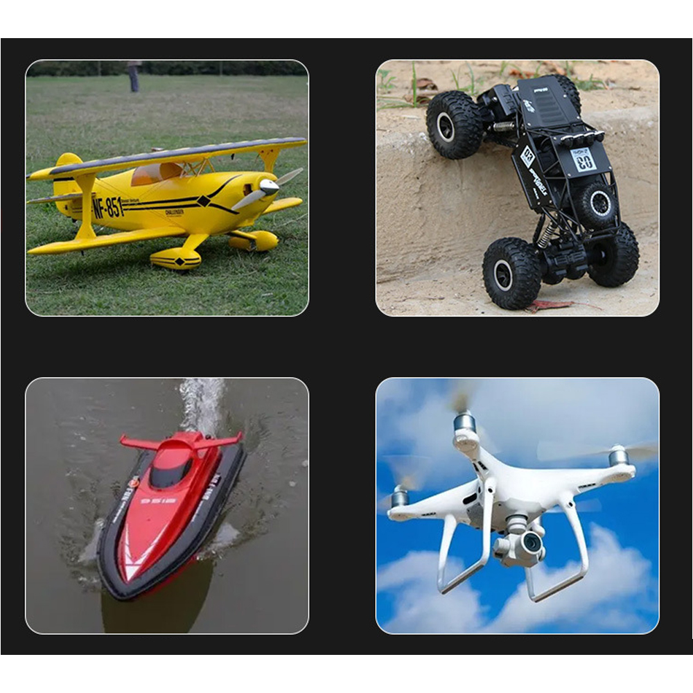 Batería de litio de 7,4 V, 350 - Drone 3D Modeling reseña y precio