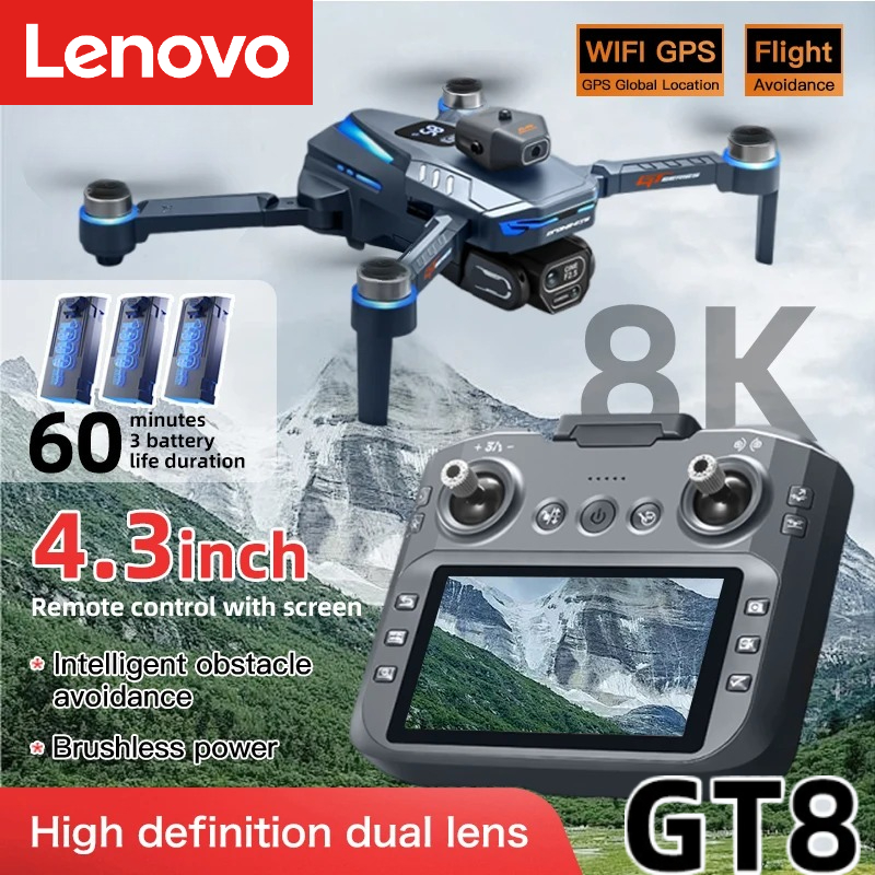 Dron Lenovo GT8 8K Profesional - Drone Surveying reseña y precio