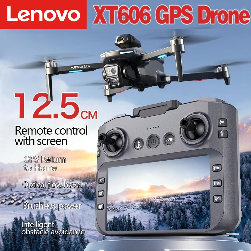 Dron GPS Lenovo XT606 MAX 4k P - Drone Surveying reseña y precio