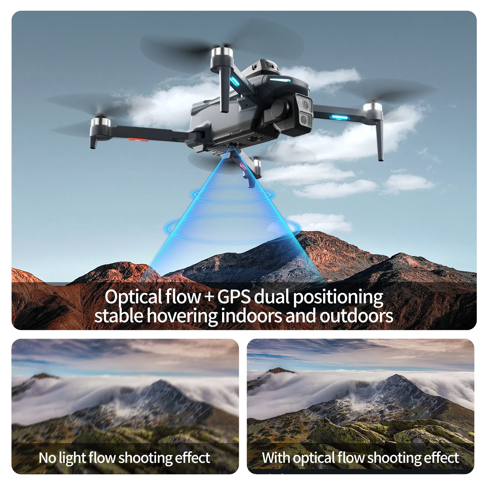Dron GPS Lenovo XT606 MAX 4k P - Drone Surveying reseña y precio