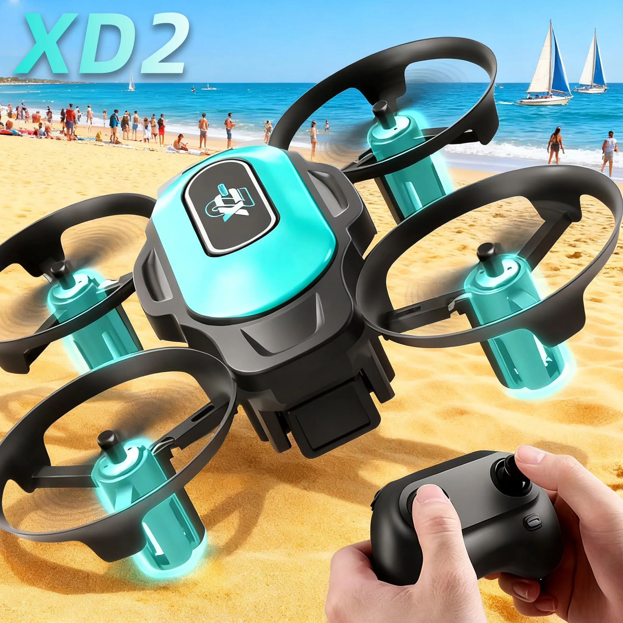 Mini Dron XD2, 360 °   Acrobac - Drone Video Production reseña y precio