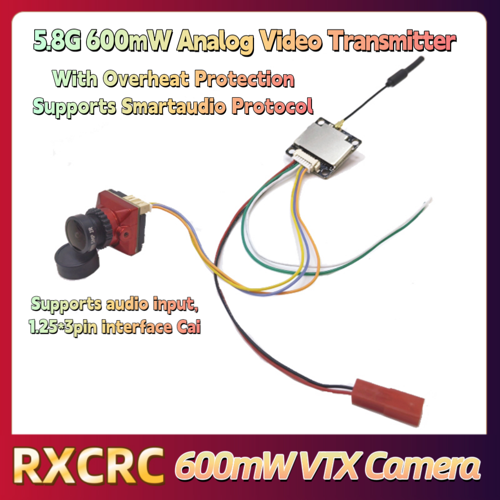 Transmisor VTX de potencia RXC - Drone Lidar reseña y precio