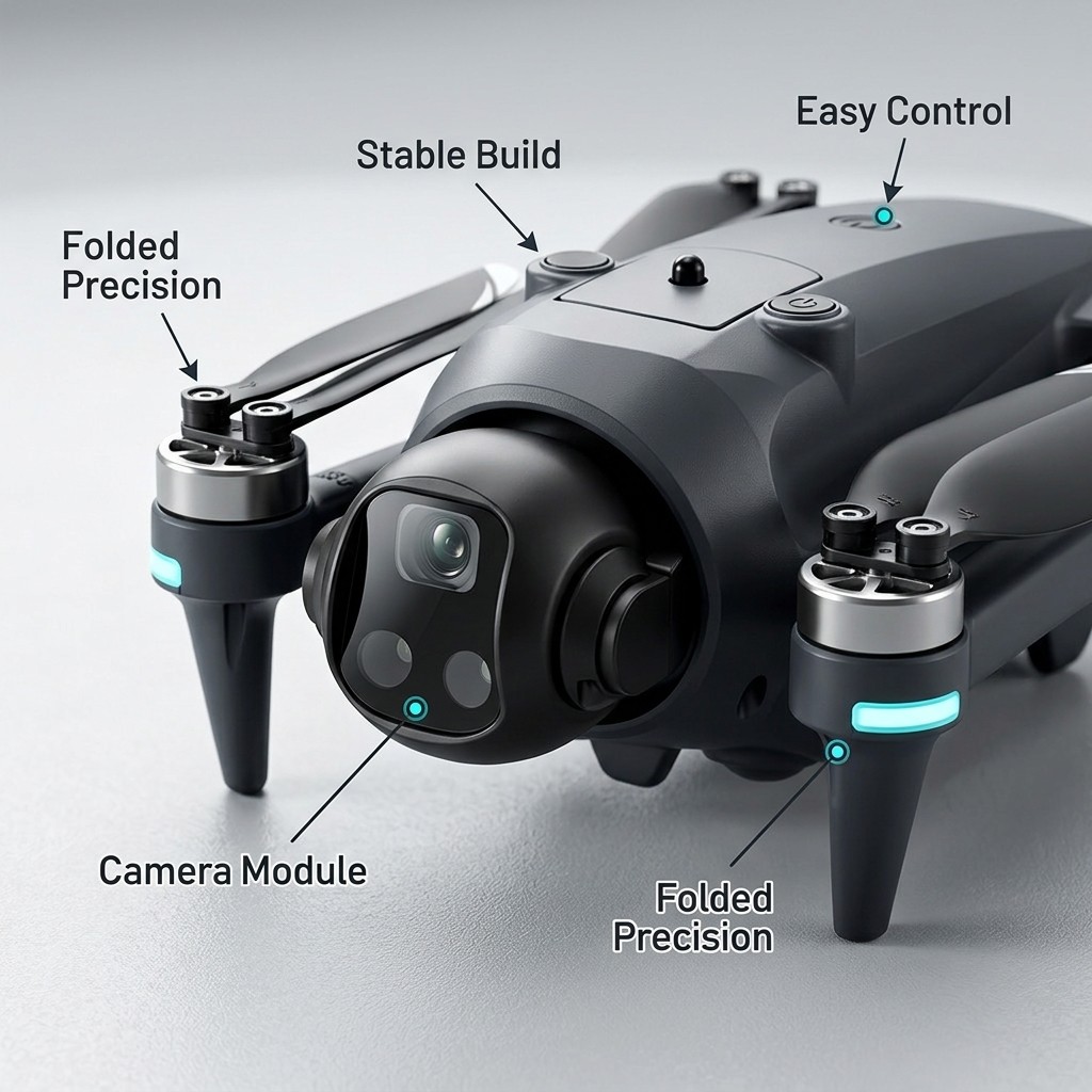 Dron Potensic con GPS, Retorno - Drone Surveying reseña y precio