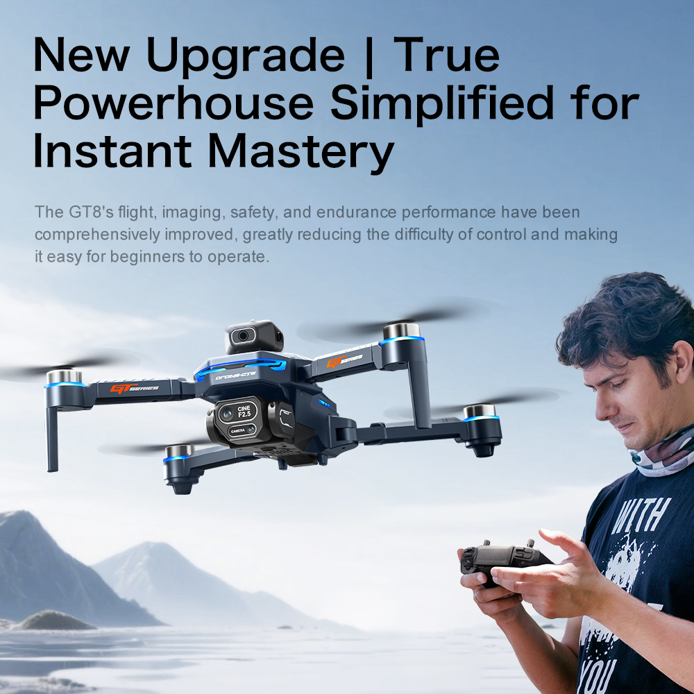 Dron Lenovo GT8 8K HD con cáma - Drone Photogrammetry reseña y precio