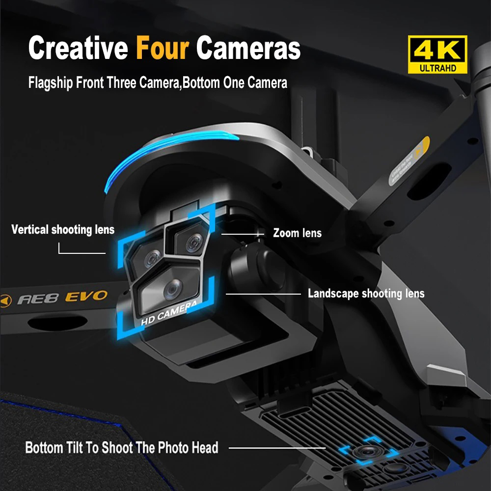Dron AE8 EVO 4K Profesional 5G - Drone Surveying reseña y precio