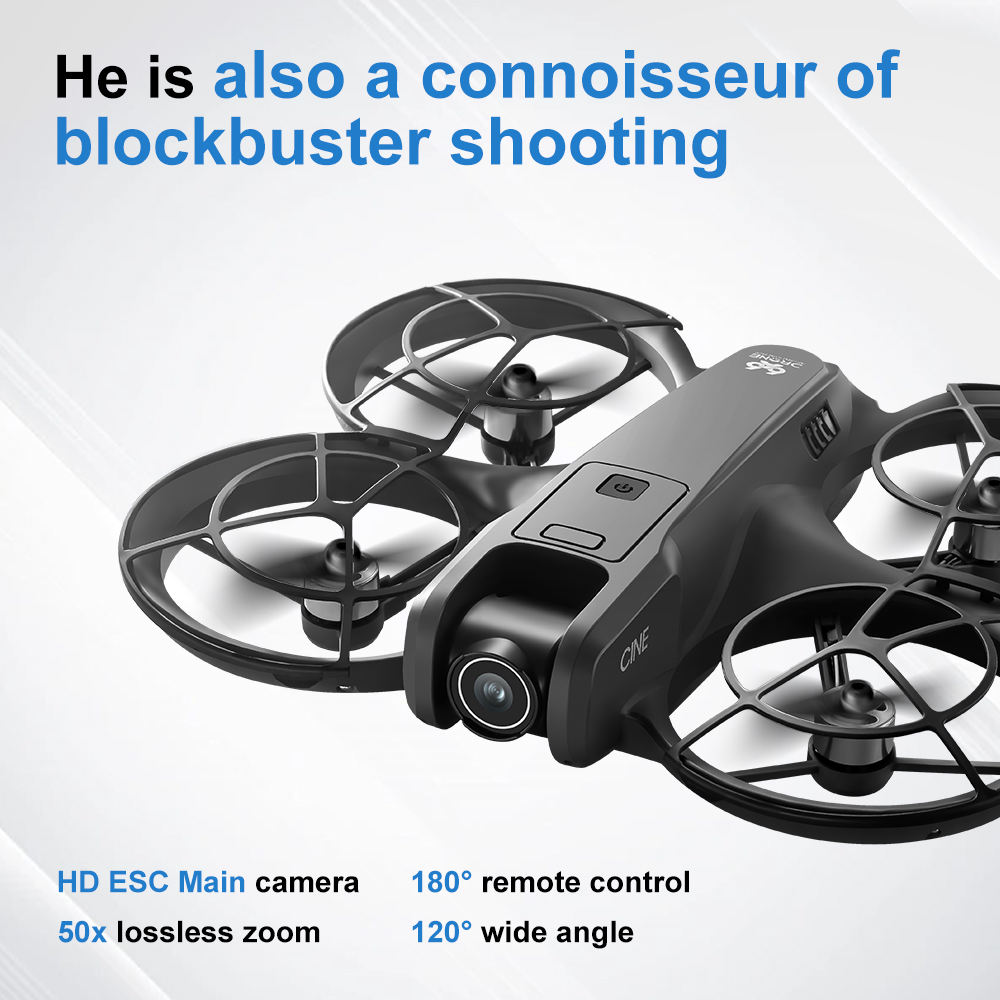 V666 Mini Dron plegable 4K Cám - Drone Video Production reseña y precio