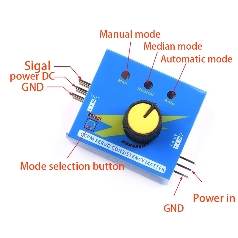 Probador de Servo ECS Simple d - Drone Lidar reseña y precio