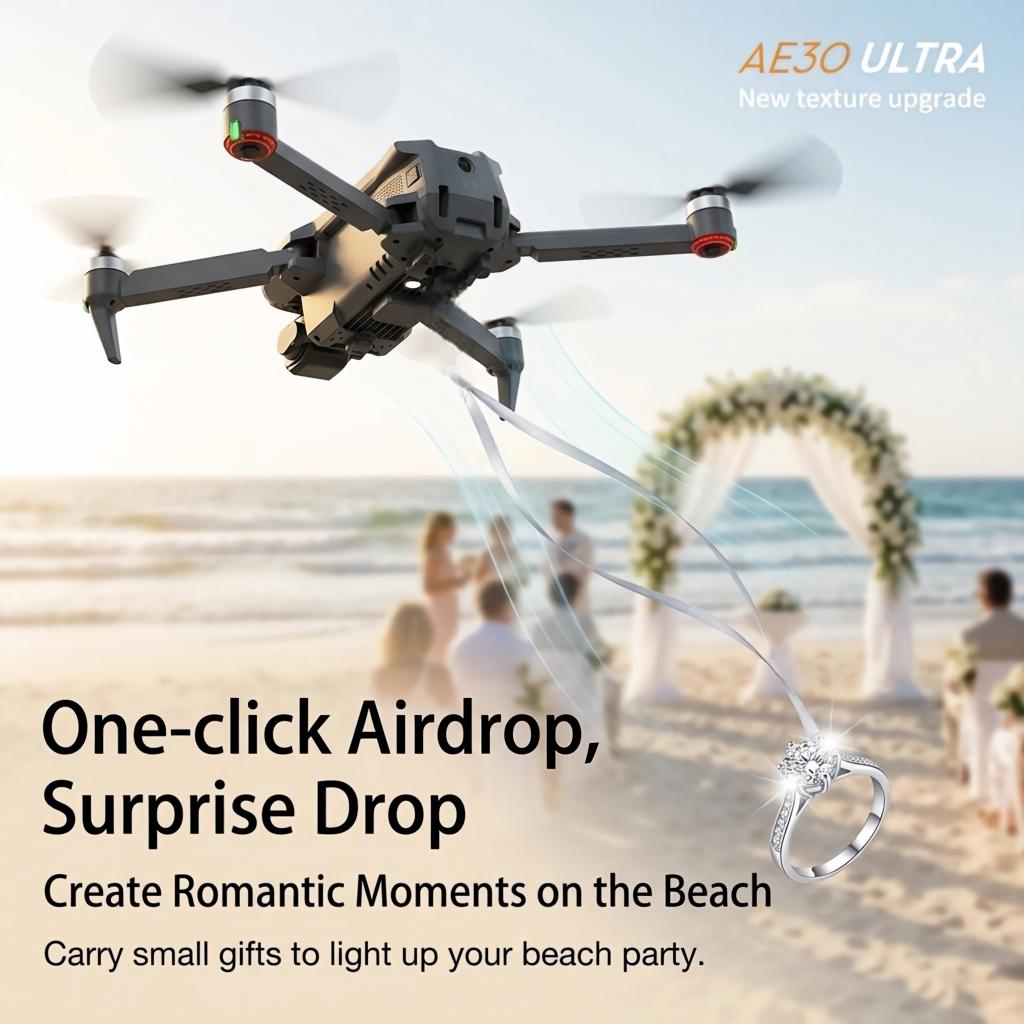 NUEVO Dron AE30 Ultra GPS con  - Drone Multispectral reseña y precio