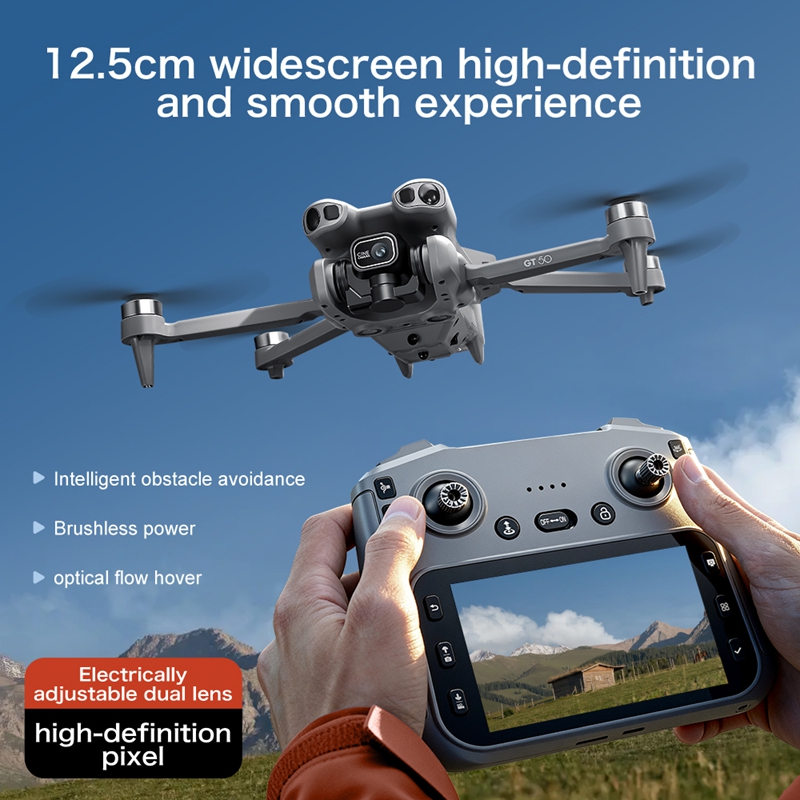 Mini Dron GT50 con Cámara Dual - Drone Video Production reseña y precio